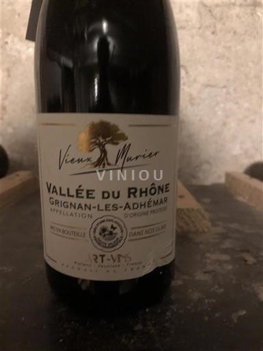 Rhône-dalen Grignan-les-Adhémar Vieux Murier Ikke årgangsbestemt