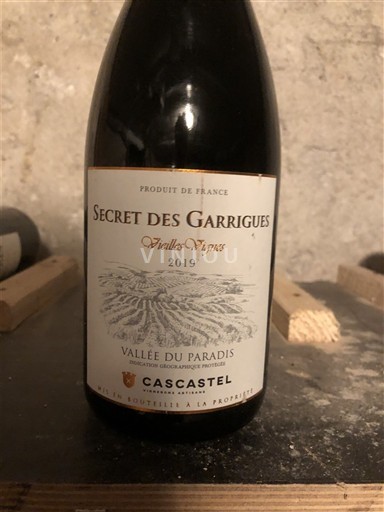 Languedoc và Roussillon Thung lũng thiên đường Cascatel Secret des Garrigues Vieilles Vignes 2019