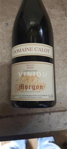 Beaujolais Morgon Domaine Calot Tradition 2023
