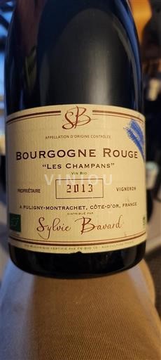Borgogna Sylvie Bavard Les Champans 2013