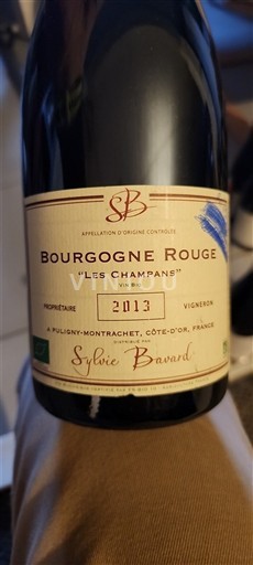 Burgundsko Burgundsko ružové Sylvie Bavard Les Champans 2013