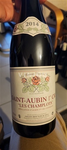 Borgogna Saint-Aubin Premier Cru Gilles Bouton & Fils Les Champlots 2014