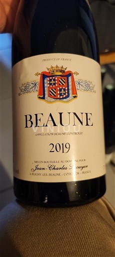 Burgundsko Beaune Jean-Charles Legouge 2019