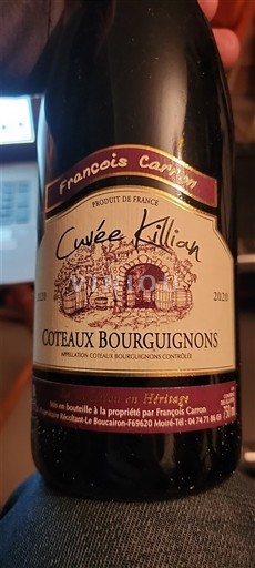 Bourgogne Bourgognebackar François Carrion Kilian 2020