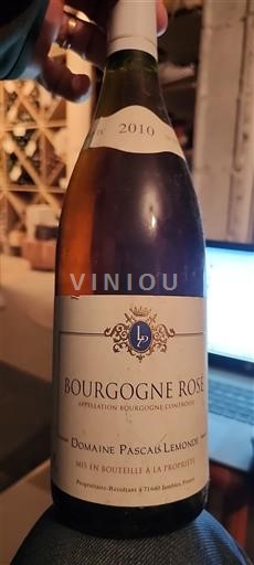 Burgundsko Burgundsko ružové Domaine Pascal Lemonde 2010