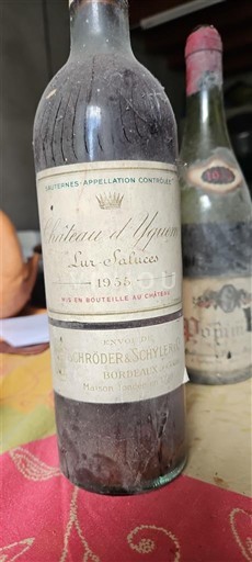 Bordeaux Sauternes Premier Cru Supérieur Château Yquem 1955