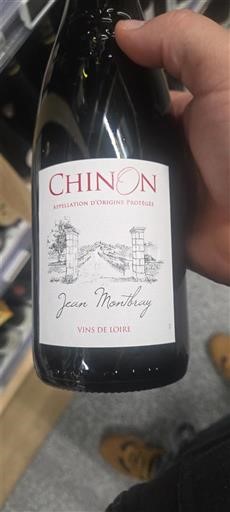 Loire-dalen Chinon Jean Montbray Ikke årgangsbestemt