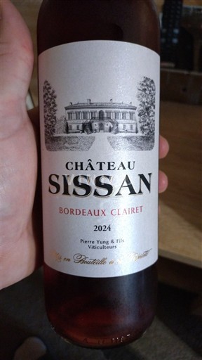 Bordeaux Bordeaux clairet Château Sissan 2024