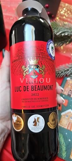 Bordeaux Château Luc de Beaumont 2022