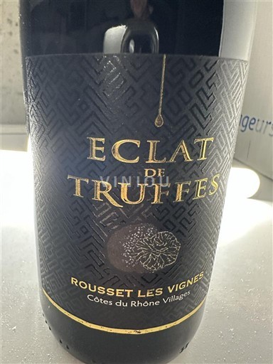 Rhônedalen Côtes-du-Rhône-Villages Rousset les Vignes Éclat de Truffes 2022
