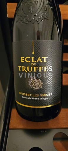 Рона долина Кот дю Рон села Rousset les Vignes Éclat de Truffes 2022