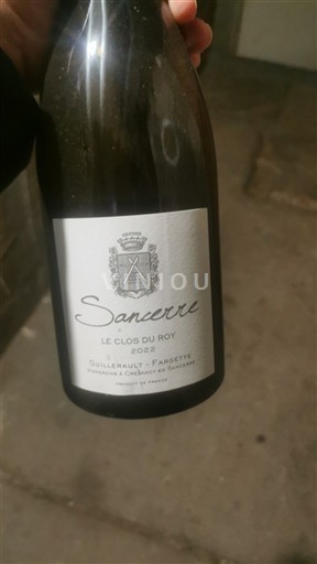 Viner Blanc sec Le Clos du Roy Guillerault Fargette 2022 Frankrike Loiredalen Sancerre AOC