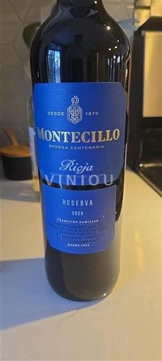 La Rioja Rioja Montecillo Reserva 2020