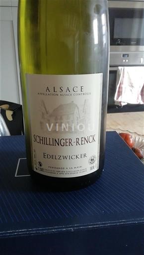 Alsace Schillinger-Renck Edelzwicker Không niên vụ