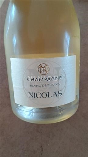 Champagne Sâm-panh Nicolas Blanc de Blancs Không niên vụ