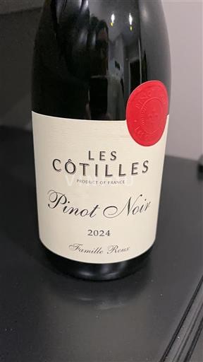 Bourgogne Ikke specificeret Les Côtilles Pinot Noir 2024