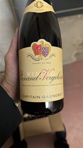 Burgundi Pernand-vergelesses Capitain-Gagnerot 2023