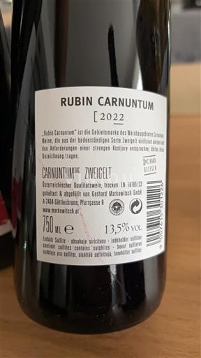 Bassa Austria Carnuntum DAC Markowitsch Rubin Carnuntum 2022