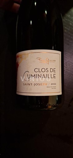 Rona dolina Saint-Joseph Pierre Gaillard Clos de Cuminaille 2022