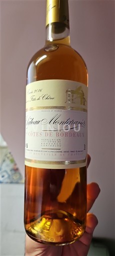 Bordeaux Côtes-de-Bordeaux Vignoble Fermis Château Montgravier 2016