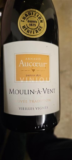 Beaujolais Moulin-à-vent Arnaud Aucoeur Tradition Vieilles Vignes Ei vuosikertaa