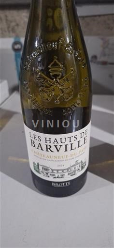 Valle del Ródano Châteauneuf-du-Pape. Les Hauts de Barville 2019