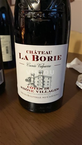 Rhônen laakso Côtes-du-rhône-villages Château La Borie Vapière 2024
