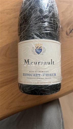 Burgund Meursault Bitouzet-Prieur 2019