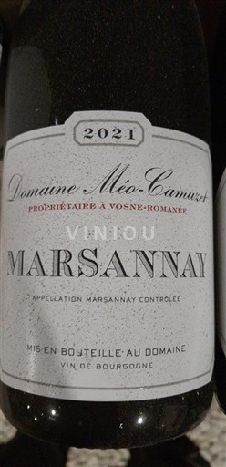 Burgundy Marsannay Domaine Méo-Camuzet 2021