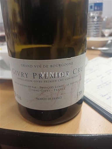 Bourgondië Givry Premier Cru François Lumpp 2014