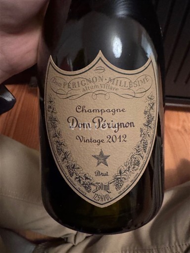 Champagne Dom Pérignon 2012