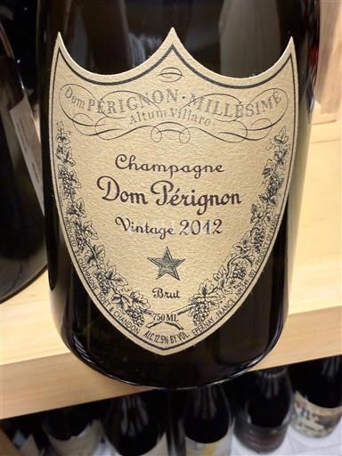 Šampanja Šampanjec Dom Pérignon 2012