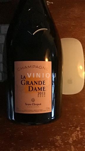 Champagne Sâm-panh Veuve Clicquot La Grande Dame Rosé 2012