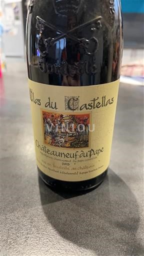 Valle del Ródano Châteauneuf-du-Pape. Clos du Castellas 2015