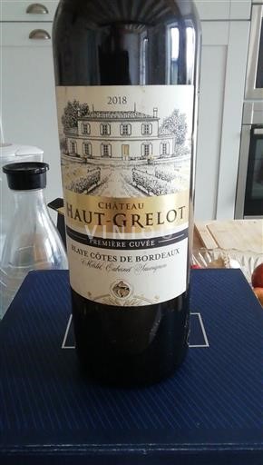Burdeos Blaye-Côtes de Burdeos Château Haut-Grelot Première 2018