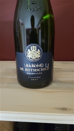 Champanhe Barons de Rothschild Concordia Brut Não Sazonado