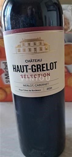 Burdeos Blaye-Côtes de Burdeos Château Haut-Grelot Sélection 2021