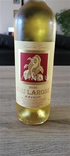 Jihozápad Jurançon Cru Larose Régal des grives 2020