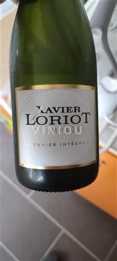 Champaña Champán Xavier Loriot Meunier Intégral Sin añada