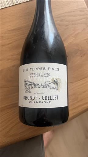 Champagne Champagner Dhondt-Grellet Les Terres Fines Ohne Jahrgang