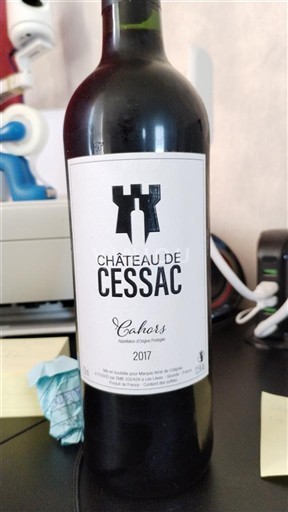 Sudoeste Cahors Château Cessac 2017