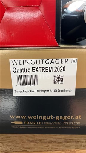 Burgenland Mittelburgenland DAC Weingut Gager Quattro EXTREM 2020