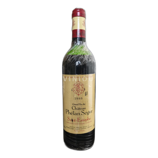 Bordeaux Saint-Estèphe Château Phélan Ségur 1986