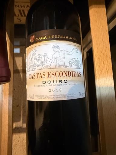 Douro Casa Ferreirinha Castas Escondidas 2018