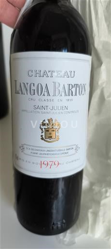 Bordeaux Saint-Julien Grand Cru Château Langoa Barton 1979