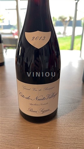 Bourgondië Côte de Nuits Villages Rémi Seguin 2013