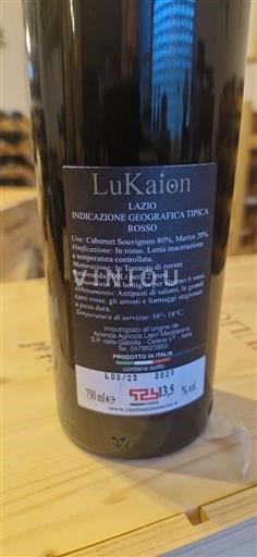 Latium Lazio Cantine Simoncini Lukaikon 2020