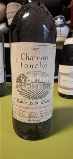 Bordéus Bordeaux Superior Château Fouchè 1997