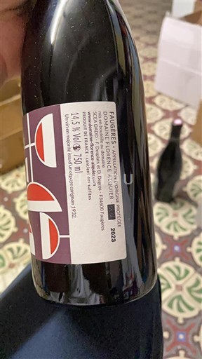 Languedoc Faugères Domaine Florence Alquier 1932 2023