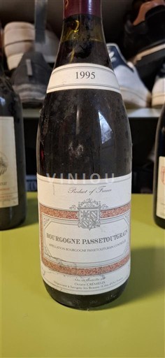 Bourgogne Bourgogne-passetoutgrain Octave Crémieux 1995